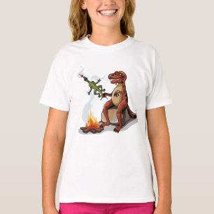 T-shirt Tyrannosaurus Rex Cuisine Nourriture Au-Dessus D'U