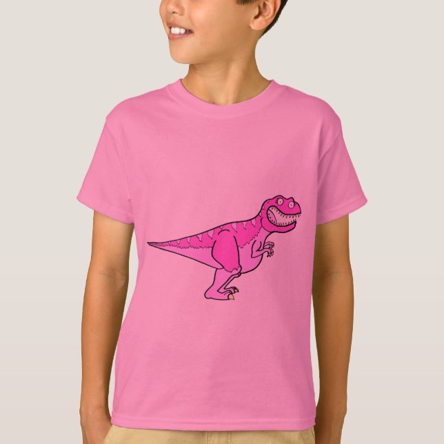 T-shirt Tyrannosaurus rose Rex (Devant)