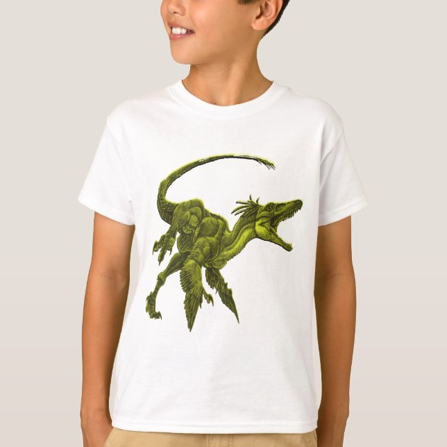 t-shirt tyranosaurus-rex design dinosaure (Devant)