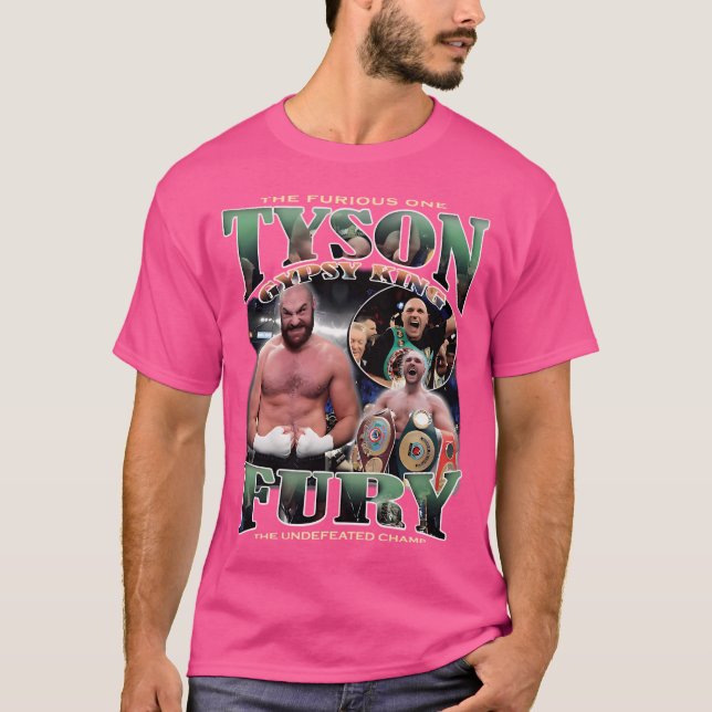 T-shirt Tyson Fury Gypsy King (Devant)