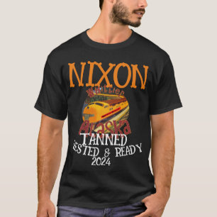 T-shirt TZAR Bronzé Reposé & Prêt NIXON 2032 Président
