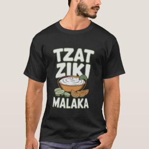 T-shirt Tzatziki Malaka Gyros Grèce Bifteki Souvlaki