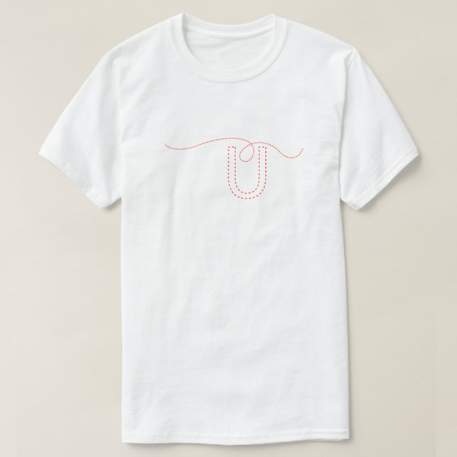 T-shirt U (Design devant)