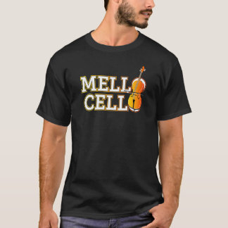 T-shirt u201CMello Cellou201D musicien enseignant de musiq