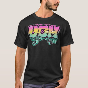 T-shirt u201CUghu201D Drippy Déplaisant Pastel Goth
