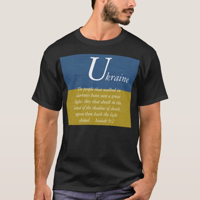 T-shirt U KRAINE (Devant)