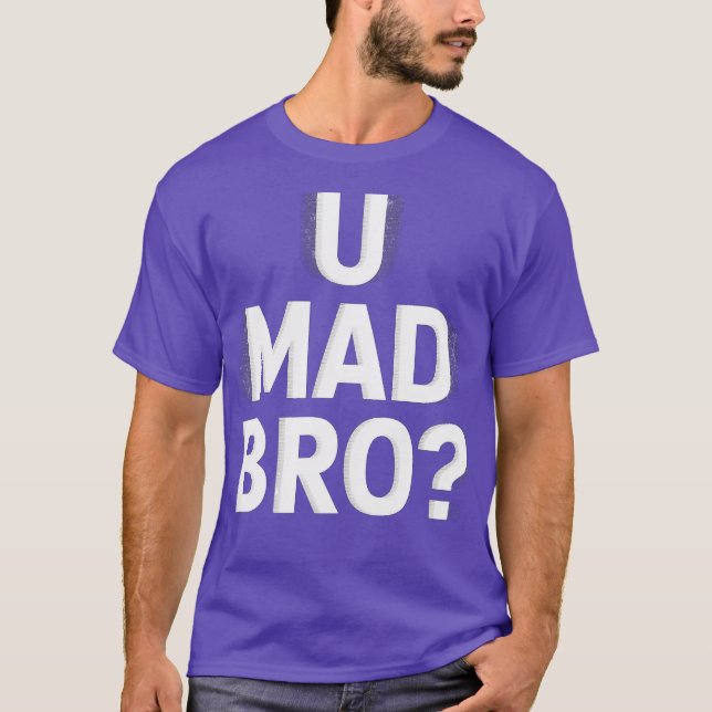 T-shirt U Mad Bro Classic-Photoroom (Devant)