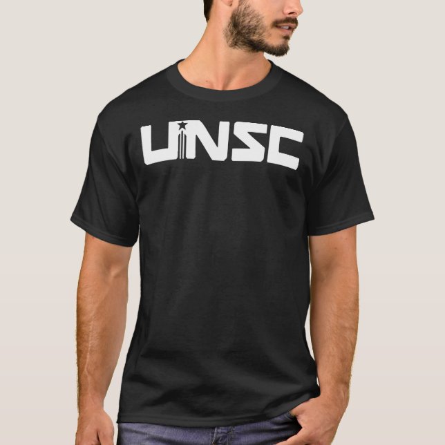 T-Shirt U.N.S.C Logo (Halo) Classic T-Shirt (Devant)