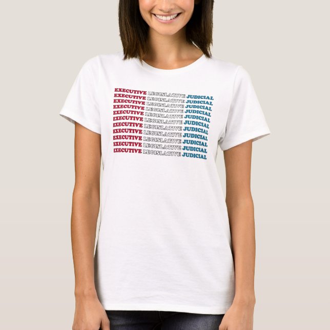 T-shirt U.S. Checks & Balances (Devant)