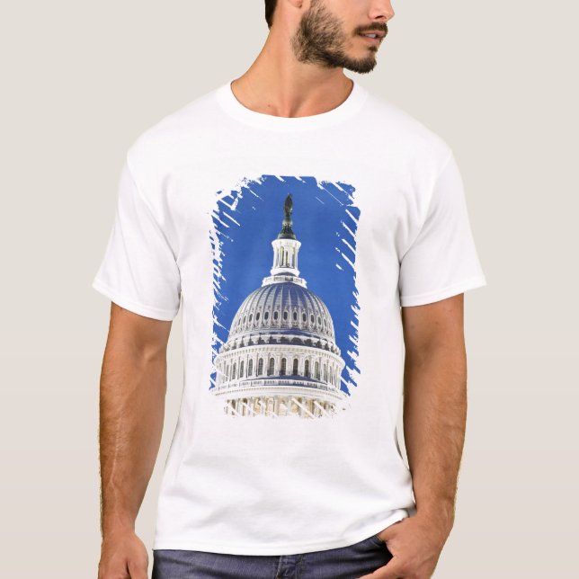 T-shirt U.S. Dôme de capitol (Devant)