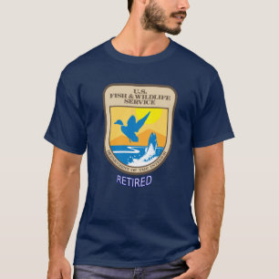 T-shirt U.S. Fish & Wildlife Service Retraité