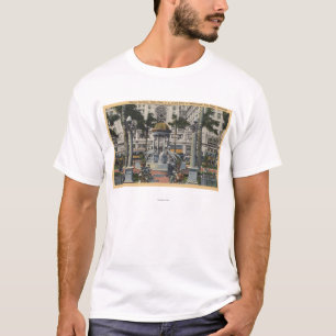 T-shirt U.S. Hôtel de Grant, parc de plaza, vue de