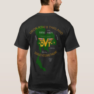 T-shirt U. S. Militaires Thaïlande Anciens Combattants inv