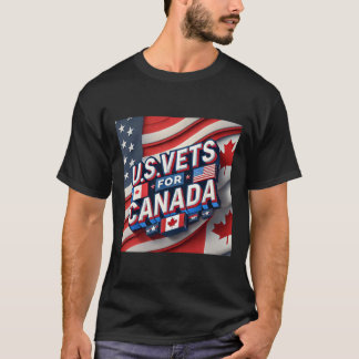 T-shirt U.s. Vets For Canada Brothers In Arms Sticker 