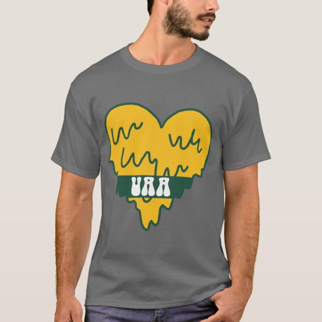 T-shirt UAA University of Alaska Anchorage Heart (Devant)