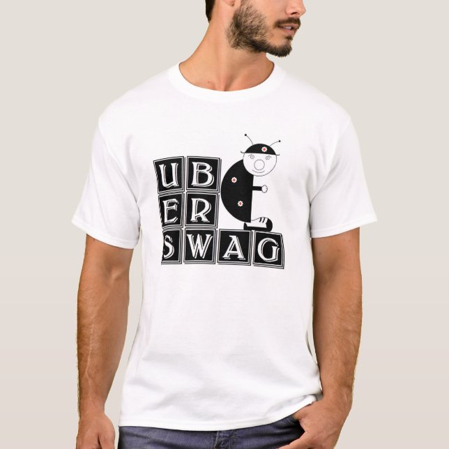 T-shirt Uberswag ladybird Bernie (Devant)
