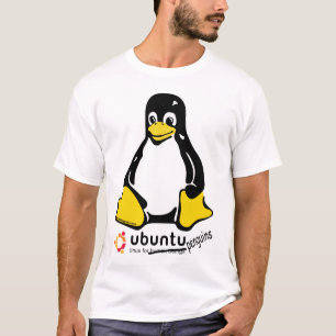 T-shirt Ubuntu-Linux pour des pingouins