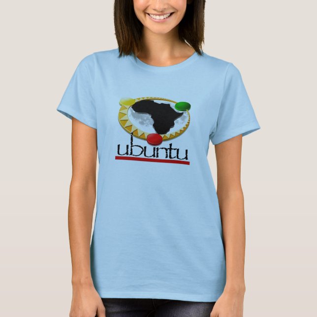 T-shirt Ubuntu T de la femme (Devant)