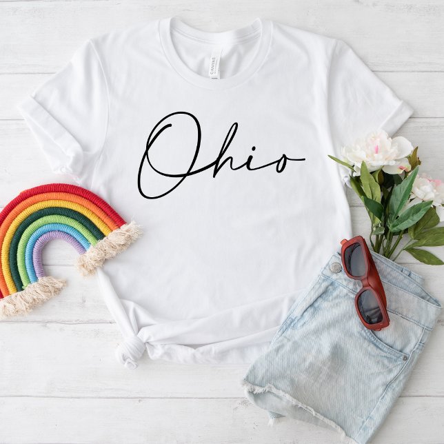 T-shirt udaderas de Ohio Script State (Créateur téléchargé)