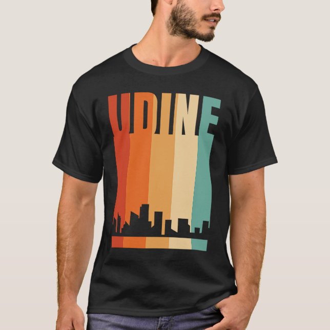 T-shirt Udine Skyline (Devant)