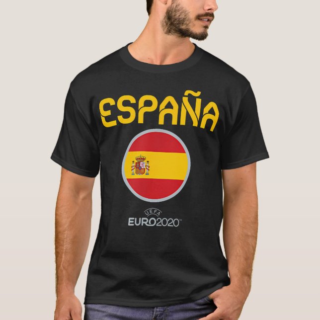 T-shirt Uefa Euro 2020 Espagne (Devant)