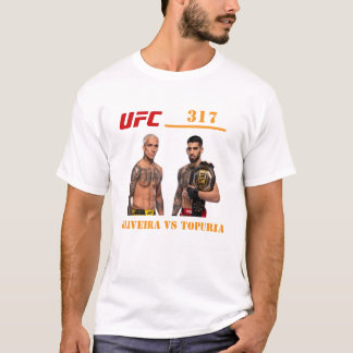 T-shirt UFC 317, Oliveria vs Topuria