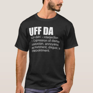 T-shirt Uff Da Définition Viking Scandinave Norvégien