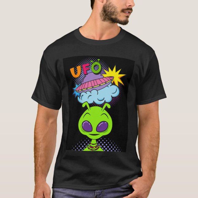 T-shirt ufo (Devant)
