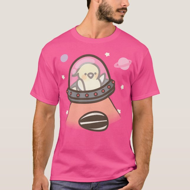 T-shirt Ufo Cockatiel (Devant)
