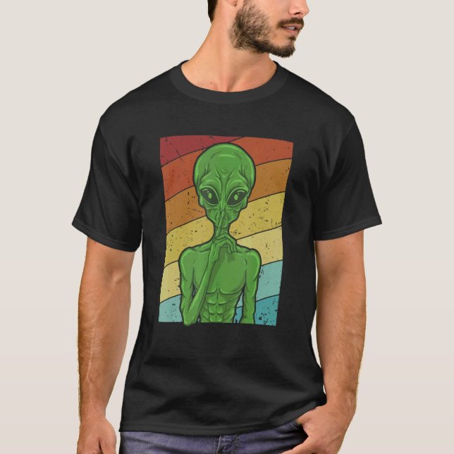 T-shirt UFO Conspiracy Alien Alien Conspiracy Theoryist (Devant)