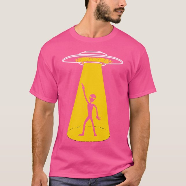 T-shirt Ufo Danse Alien (Devant)
