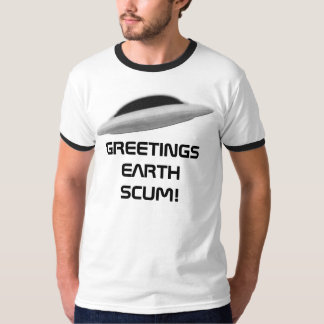 T-shirt UFO de les années 50