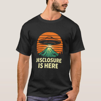 T-shirt Ufo Disclosure Vintage Alien Abduction For