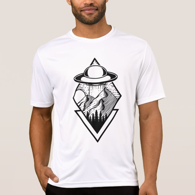 T-shirt UFO Encounter (Devant)