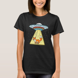 T-shirt Ufo Enduction Fox Forêt Animal 1