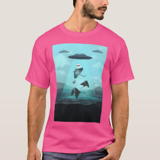 T-shirt Ufo Enlève Un Stingray