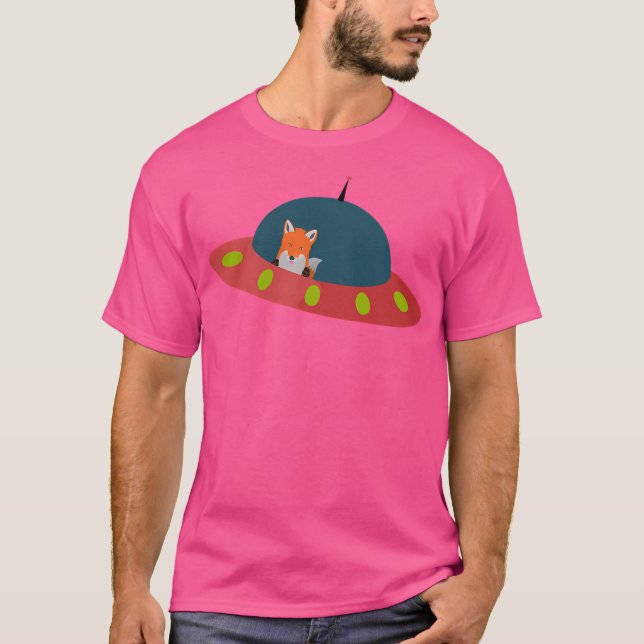 T-shirt Ufo Fox (Devant)