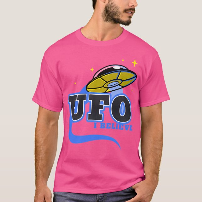 T-shirt Ufo Je Crois (Devant)