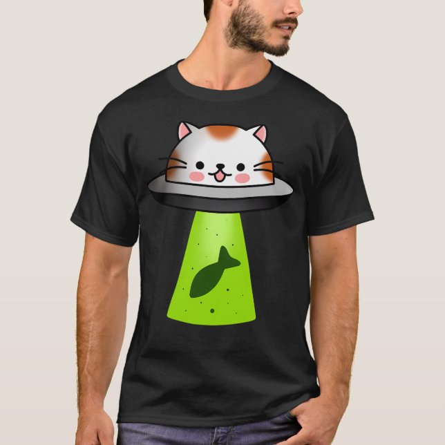 T-shirt Ufo Kitty (Devant)