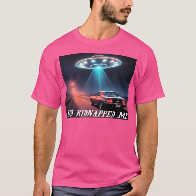 T-shirt Ufo M'A Enlevé (Devant)