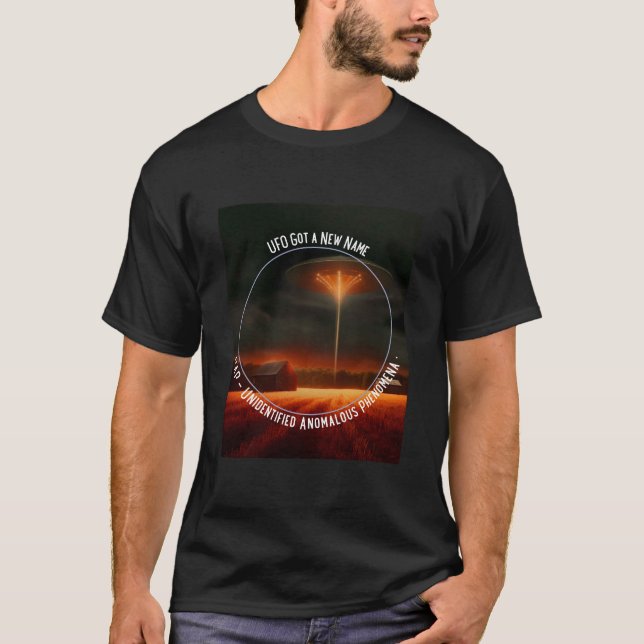 T-shirt UFO Nouveau nom UAP Phénomène anormal non identifi (Devant)