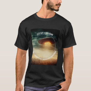 T-shirt UFO Nouveau nom UAP Phénomène anormal non identifi