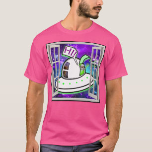 T-shirt Ufo Par Ma Fenêtre