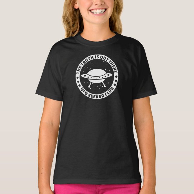 T-shirt UFO Seeker Club (Devant)