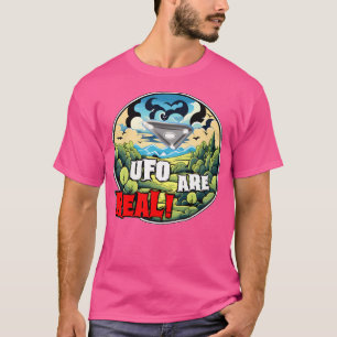 T-shirt Ufo Sont Réels - Ufo - Alien - Uap