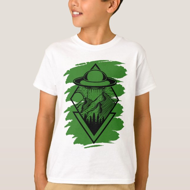 T-shirt UFO: The Truth is Out There (Devant)