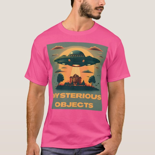 T-shirt Ufo Visite Une Rencontre Étroite Avec Mystérieux F (Devant)