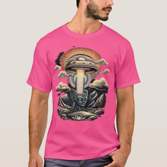 T-shirt Ufos sont Super (Devant)