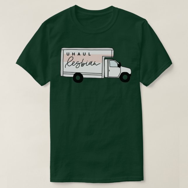 T-shirt UHaul lesbienne (Design devant)