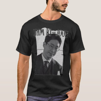 T-shirt Uhm Ki-joon Acteur Coréen Scrapbook Coréen Collage